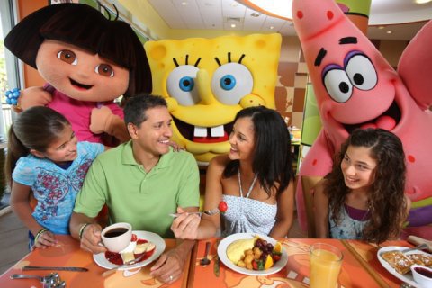 Orlando Dinner (or breakfast) at a Theme Park - Al's Blog