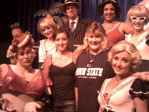 Photo of guests with the gang at Capone's Dinner & Show Orlando