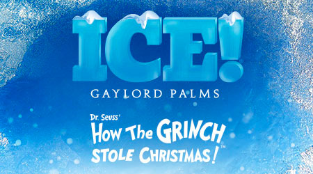 ICE! A limited-time attraction at Gaylord Palms.
