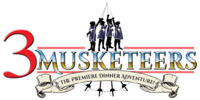 3 Musketeers dinner show logo