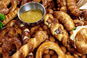 Twisted pretzels at Pantopia Busch Gardens
