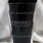 Capone's Etched Tapper Glass
