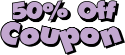 50% Off Coupon