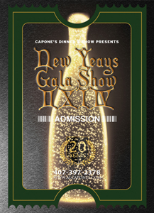 New Years Eve at Capone's Dinner & Show